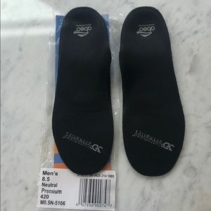 NWT men’s Abeo 3D Premium neutral shoe orthotics